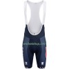 Fietsbroek Kort met Bretels 2022 Alpecin-Fenix - Blauw